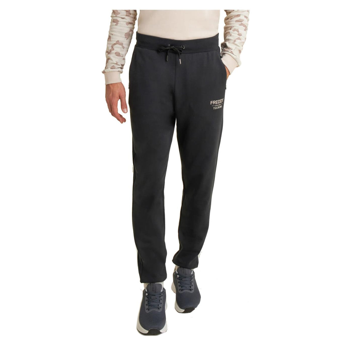 FREDDY PANTALONI FELPA CON POLSO - Nero - vista 3