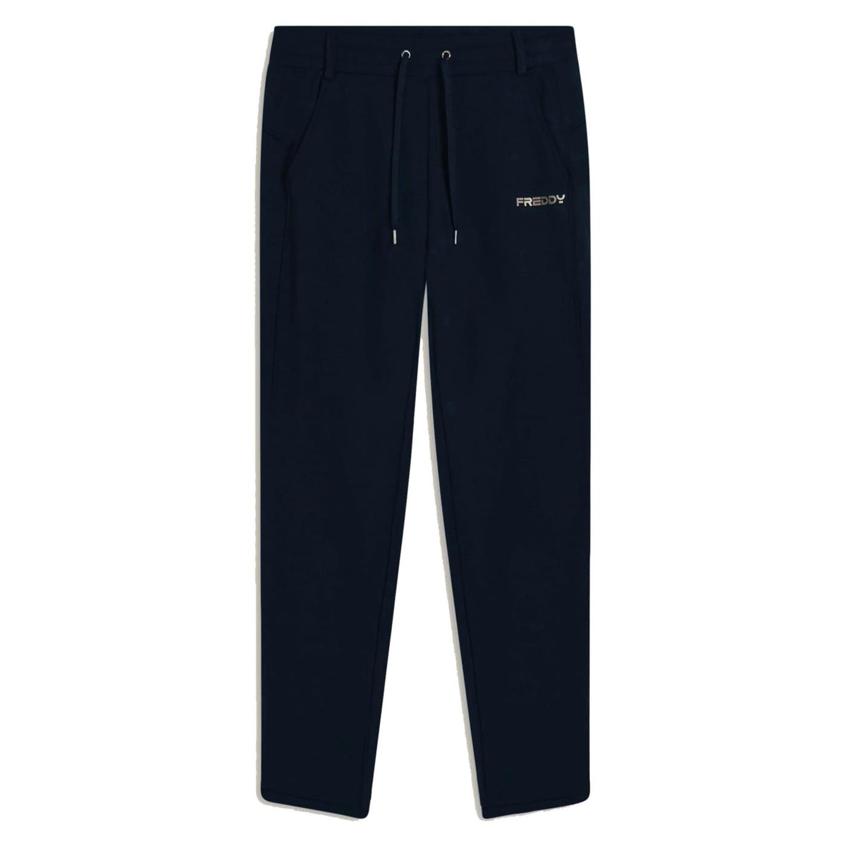 FREDDY SLIM STRETCH FLEECE PANT - Blu - immagine principale