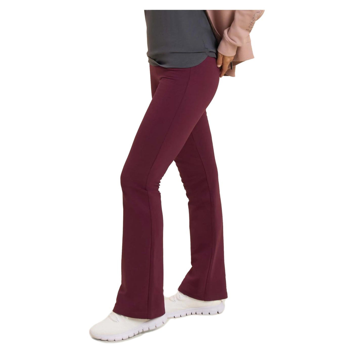 FREDDY FLARE LEGGINGS - Bordeaux - vista 3