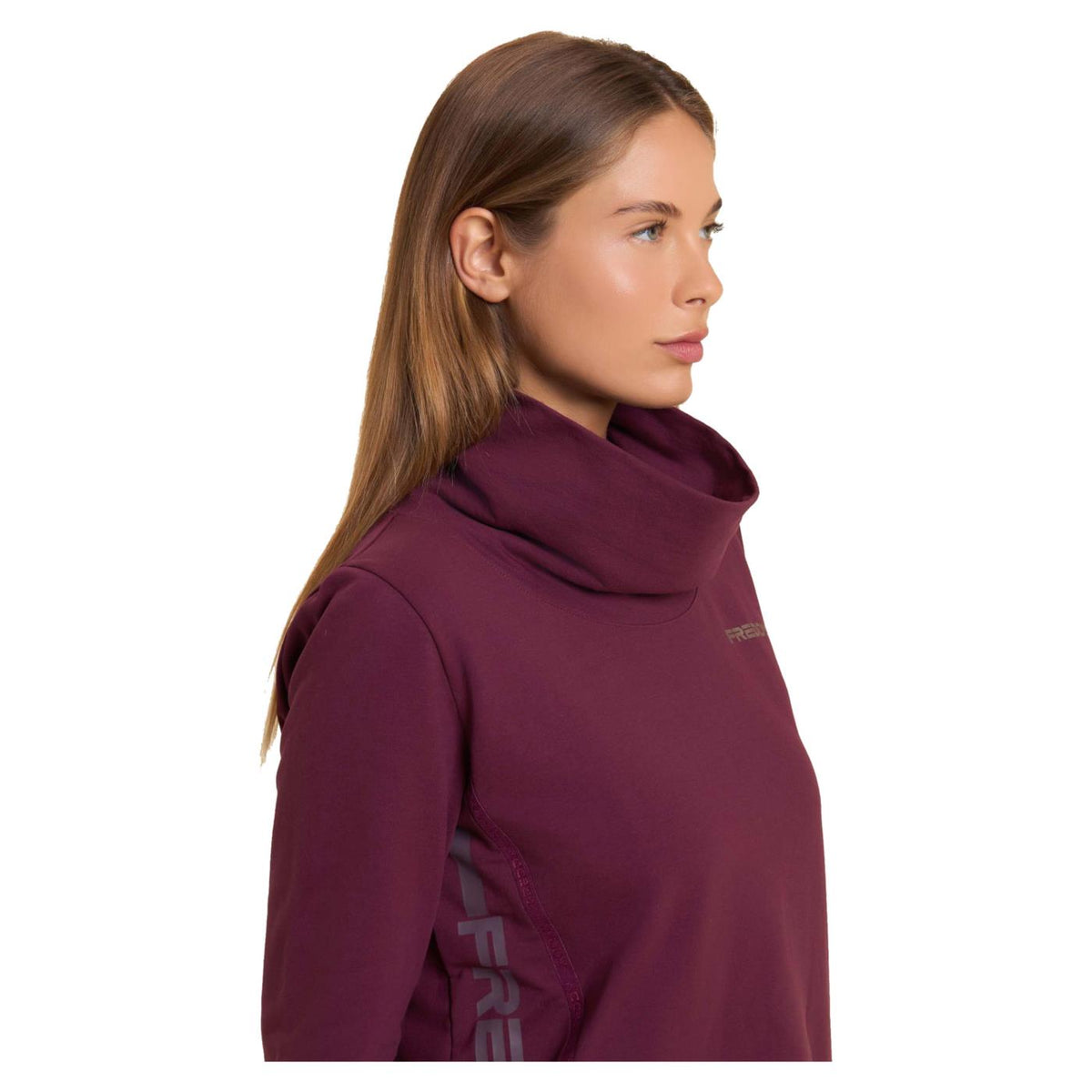 FREDDY FELPA HIGH NECK STRETCH - Bordeaux - vista 4