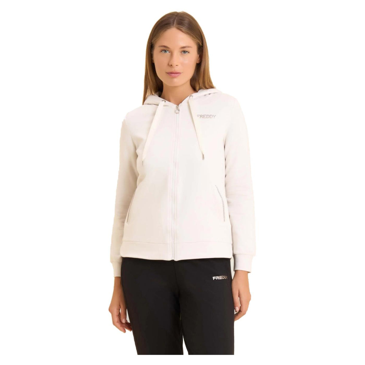 FREDDY FELPA FZH COLLEGE LUXE - Beige - vista 3