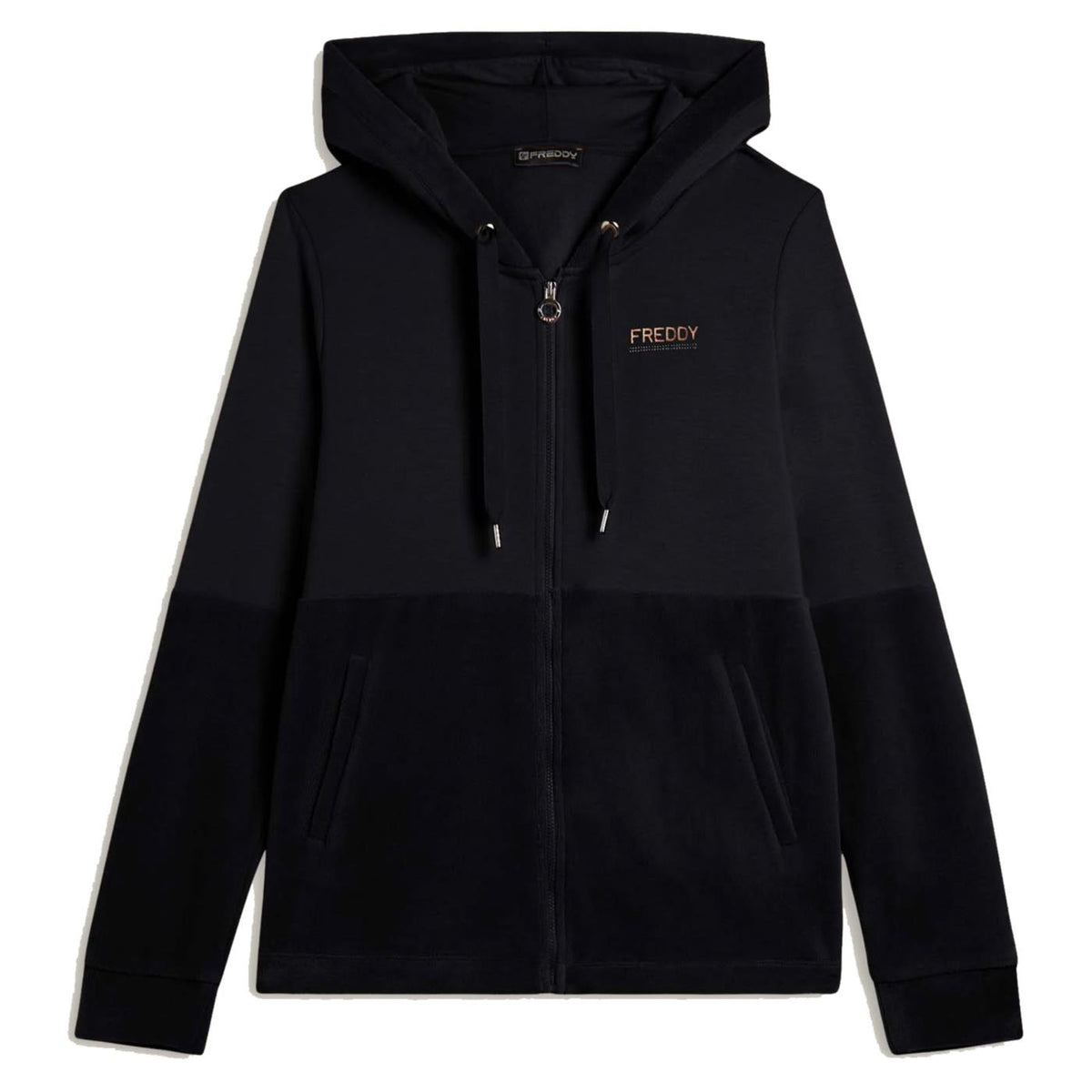 FREDDY FELPA FZH COLLEGE LUXE - Nero - immagine principale