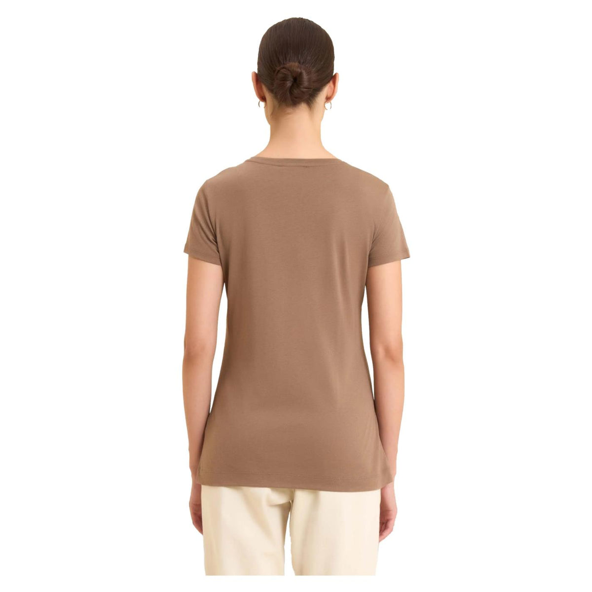 FREDDY TEE MODAL MC COLLEGE LUXE - Marrone chiaro - vista 4