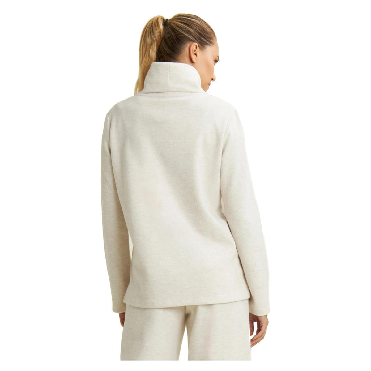 FREDDY FELPA HIGH NECK SLOUNGE - Beige - vista 4