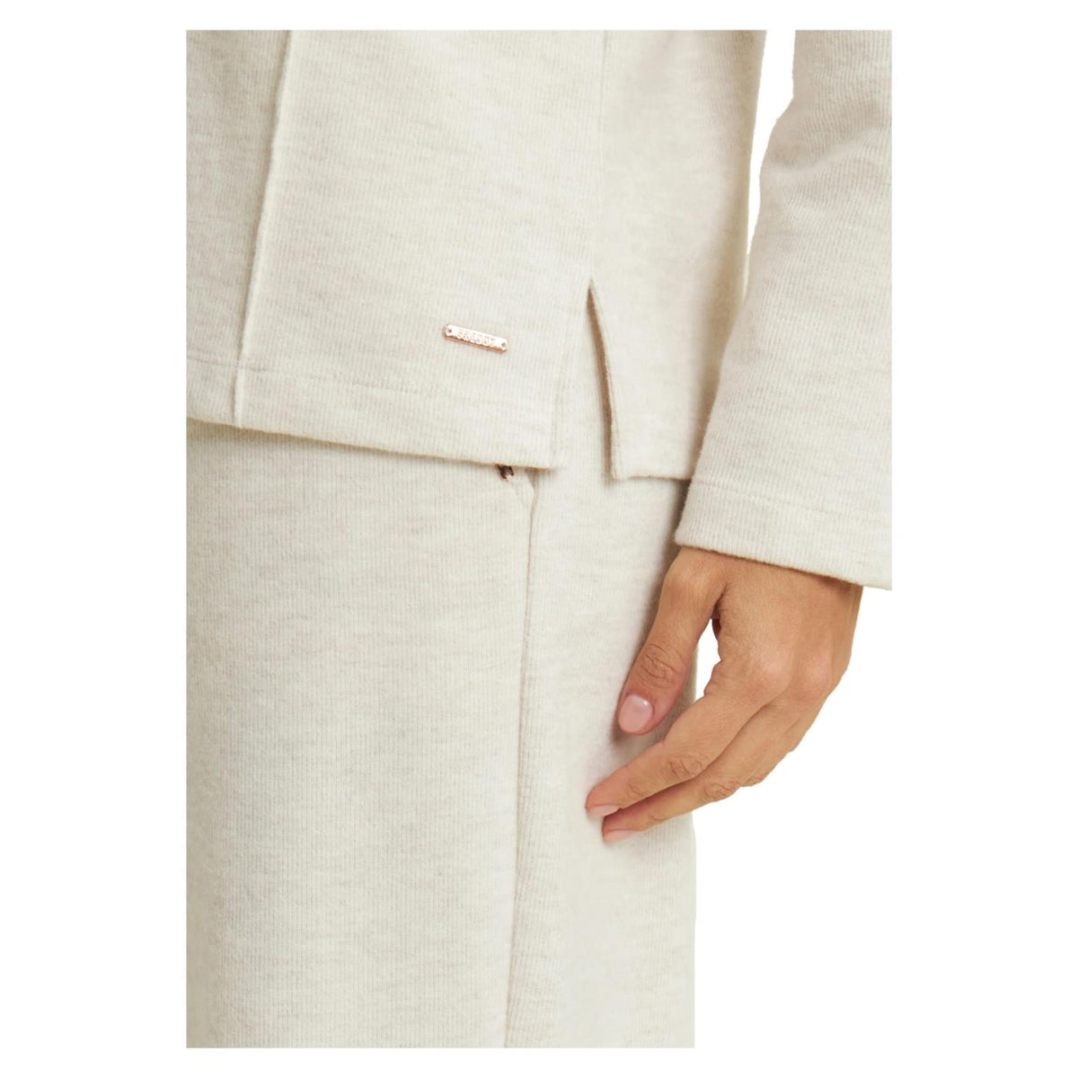 FREDDY FELPA HIGH NECK SLOUNGE - Beige - vista 5