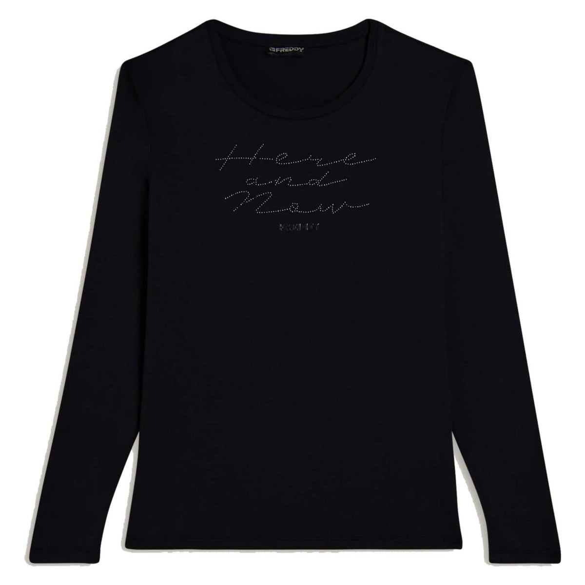 FREDDY TEE ML SLOUNGE VISCOSA - Nero - immagine principale