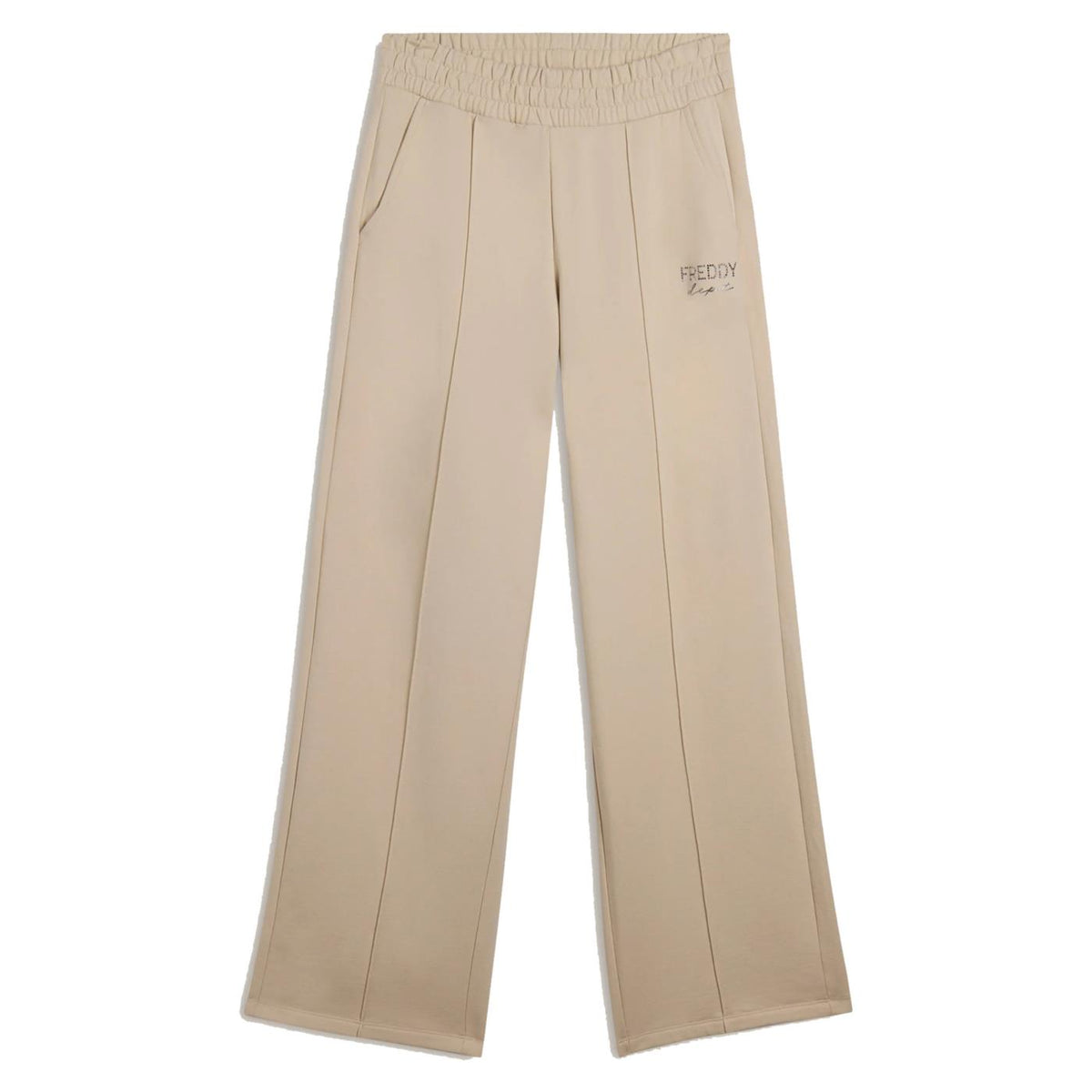 FREDDY TRAINING WIDE LEG PANT - Beige - immagine principale