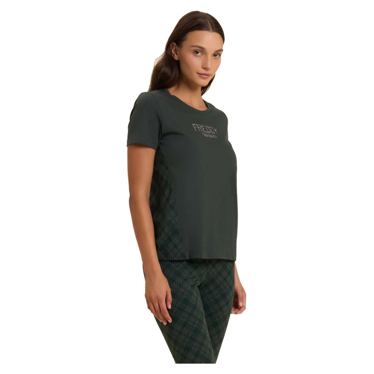FREDDY TEE LIGHT JERSEY TRAINING - Nero - vista 3