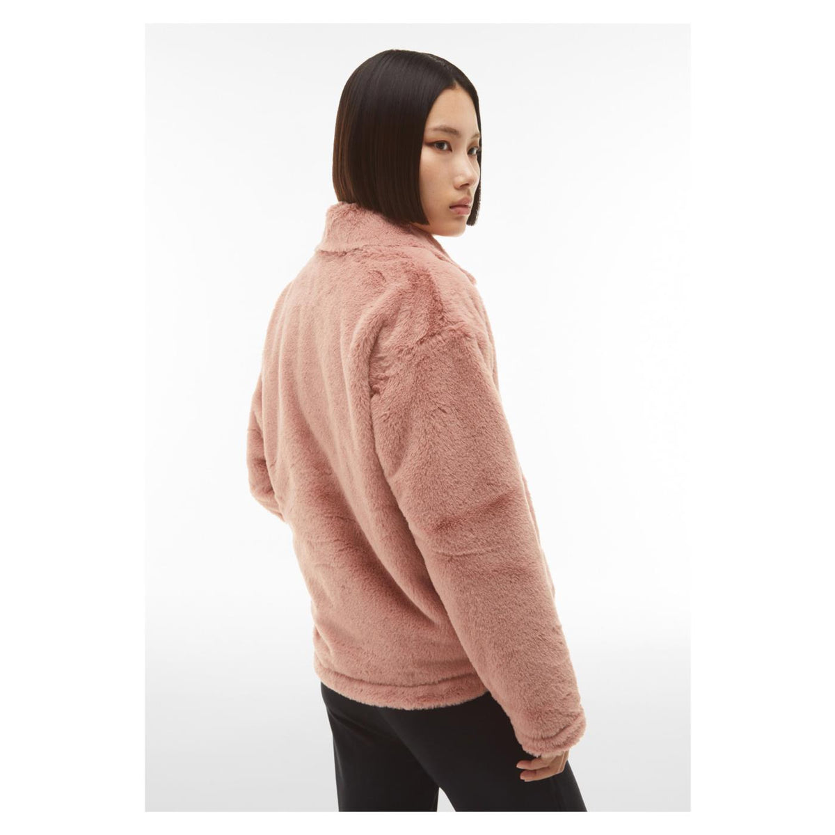 FREDDY FUR JACKET WOMAN - Rosa - vista 4