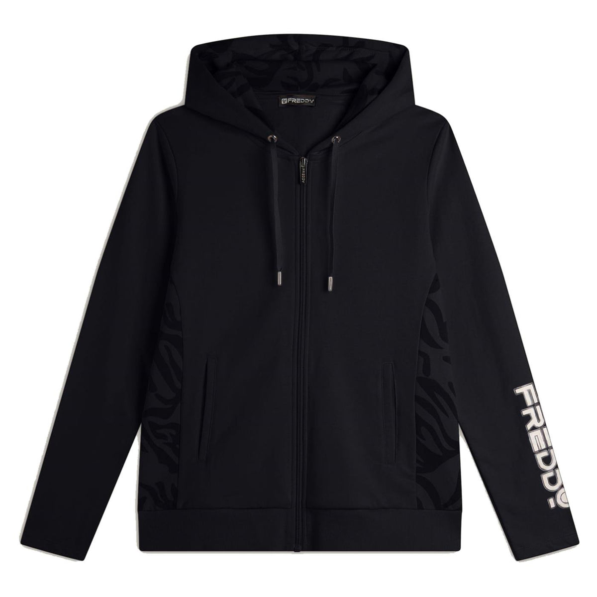 FREDDY FELPA CAPPUCCIO FULL ZIP