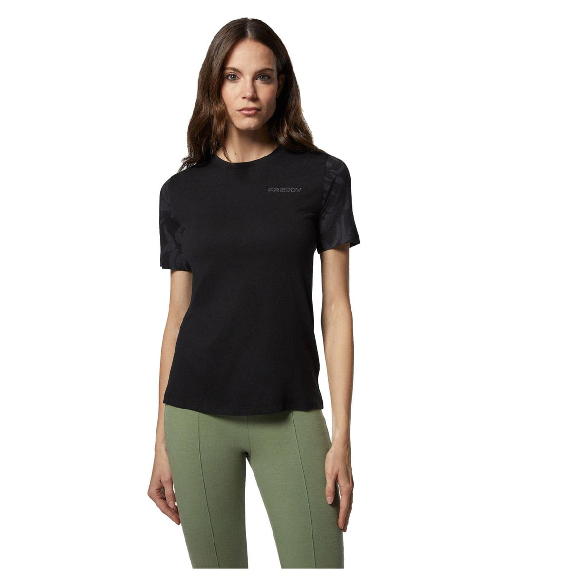 FREDDY T-SHIRT MC POLYCOTTON