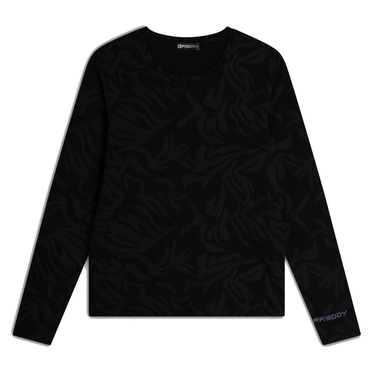 FREDDY T-SHIRT ML POLYCOTTON AOP
