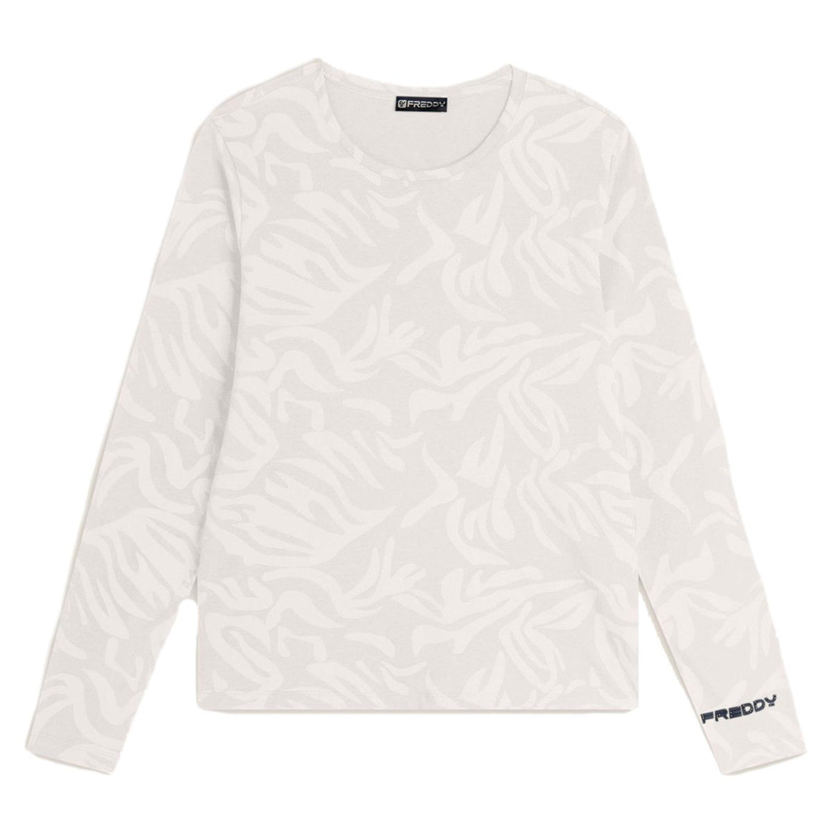 FREDDY T-SHIRT ML POLYCOTTON AOP