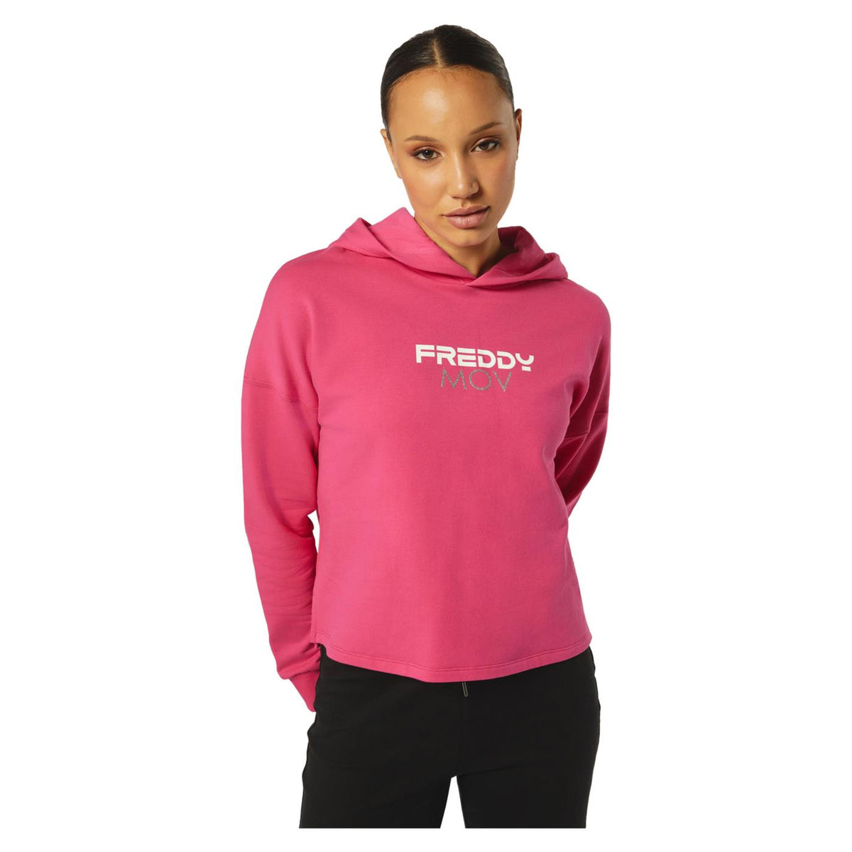 FREDDY MOVEMENT CROPPED HOODIE