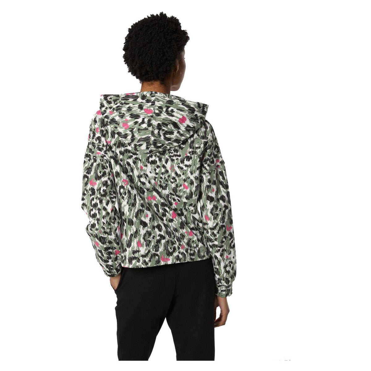 FREDDY MOVEMENT AOP CROP HOODIE