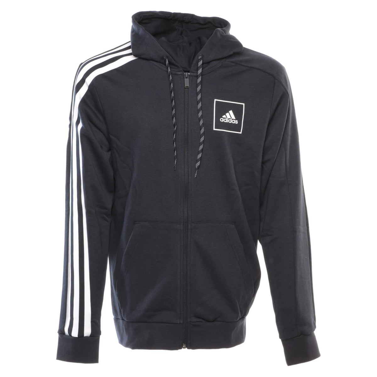 ADIDAS 3S TAPE FULL ZIP HOODIE