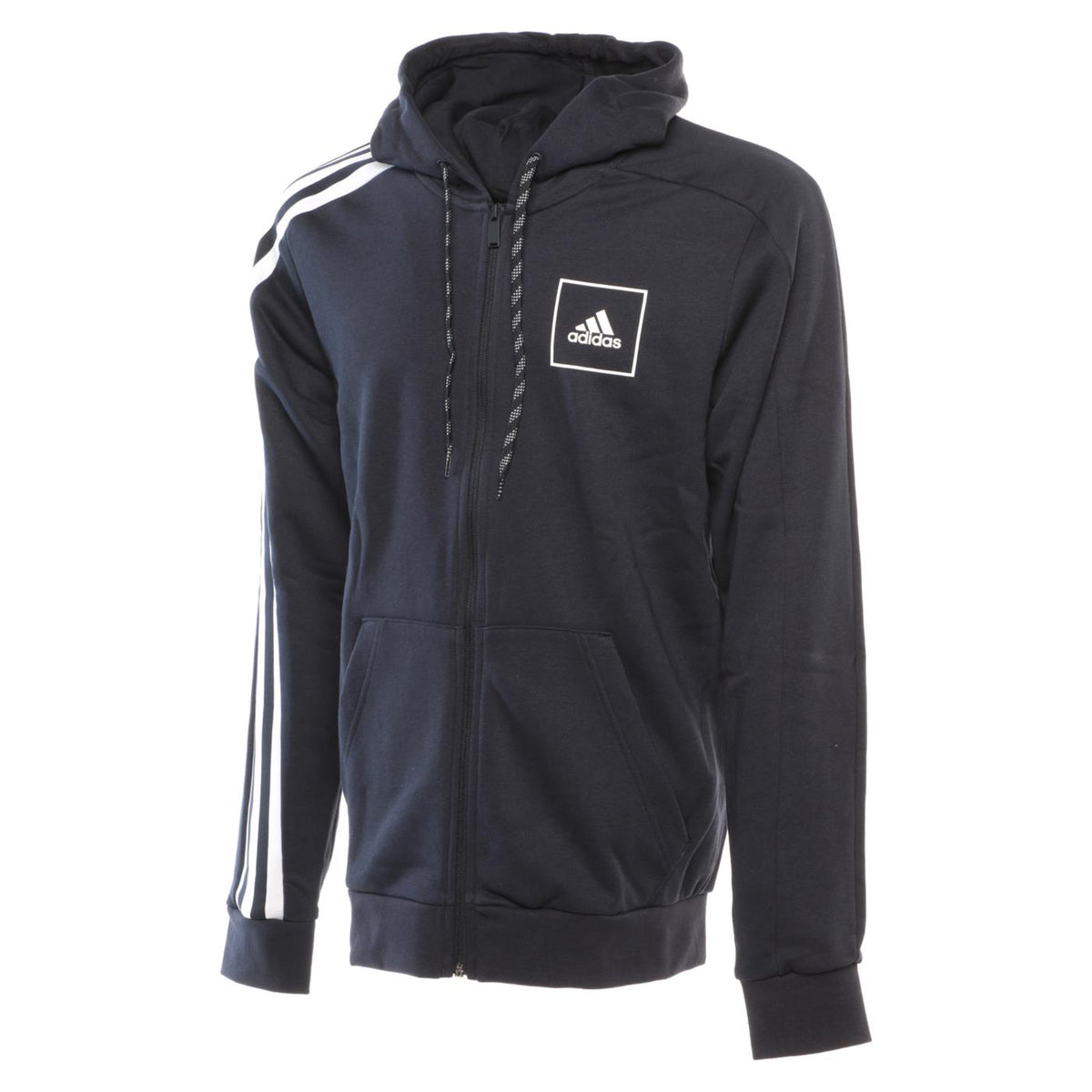 ADIDAS 3S TAPE FULL ZIP HOODIE