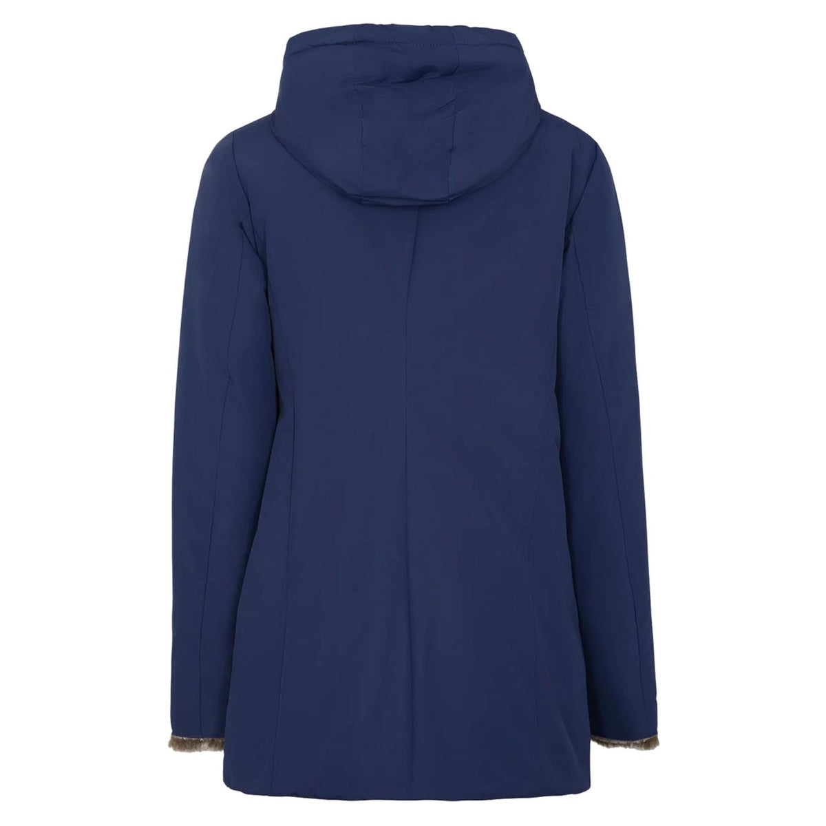 SUNS MARMOLADA FUR WOMAN JKT - Blu - vista 2