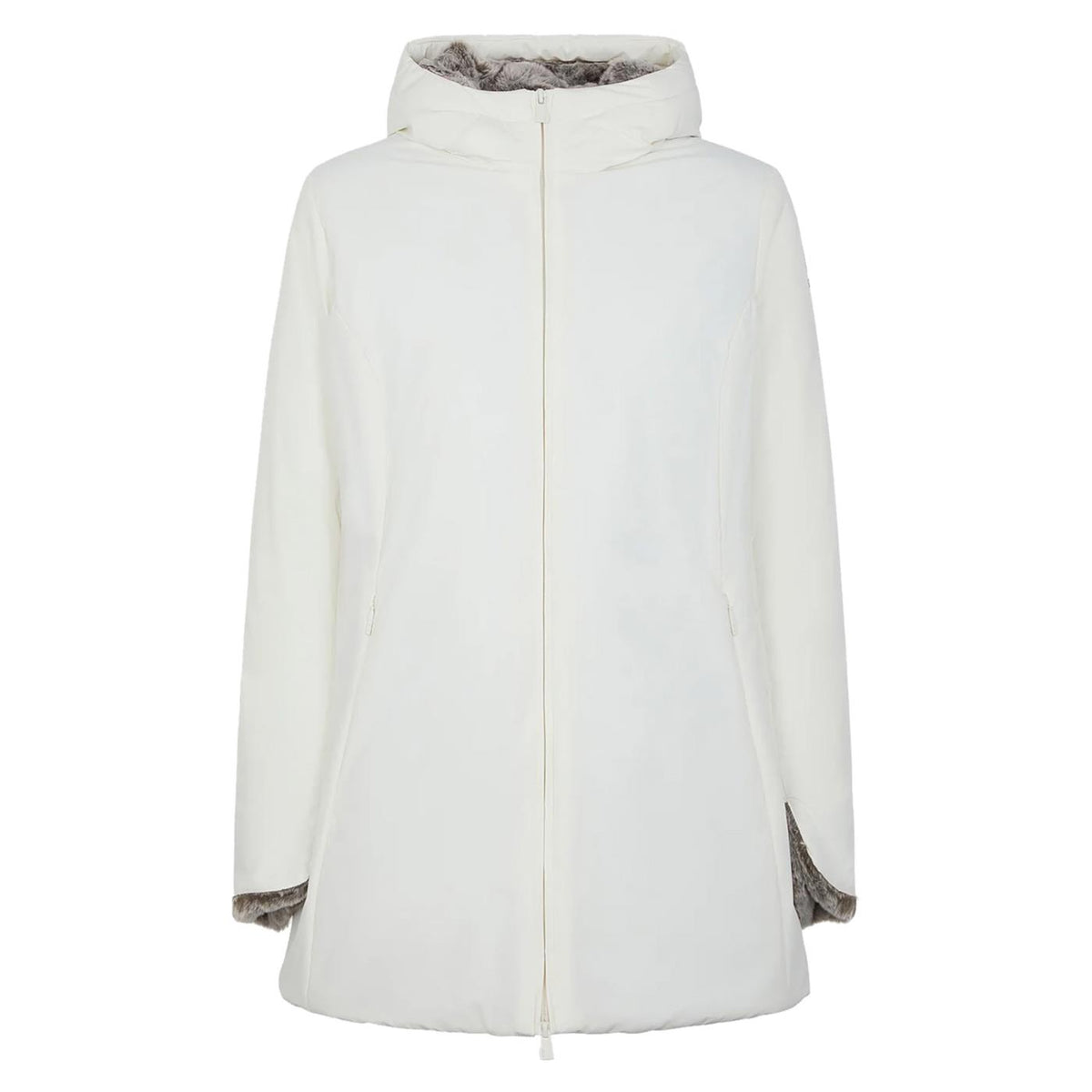 SUNS MARMOLADA FUR WOMAN JKT - Bianco - immagine principale