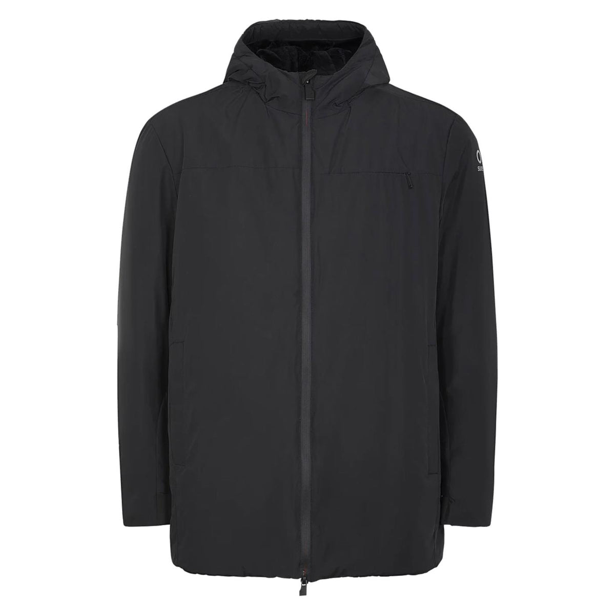 SUNS AURELIO LONG VELOUR JKT - Nero - immagine principale