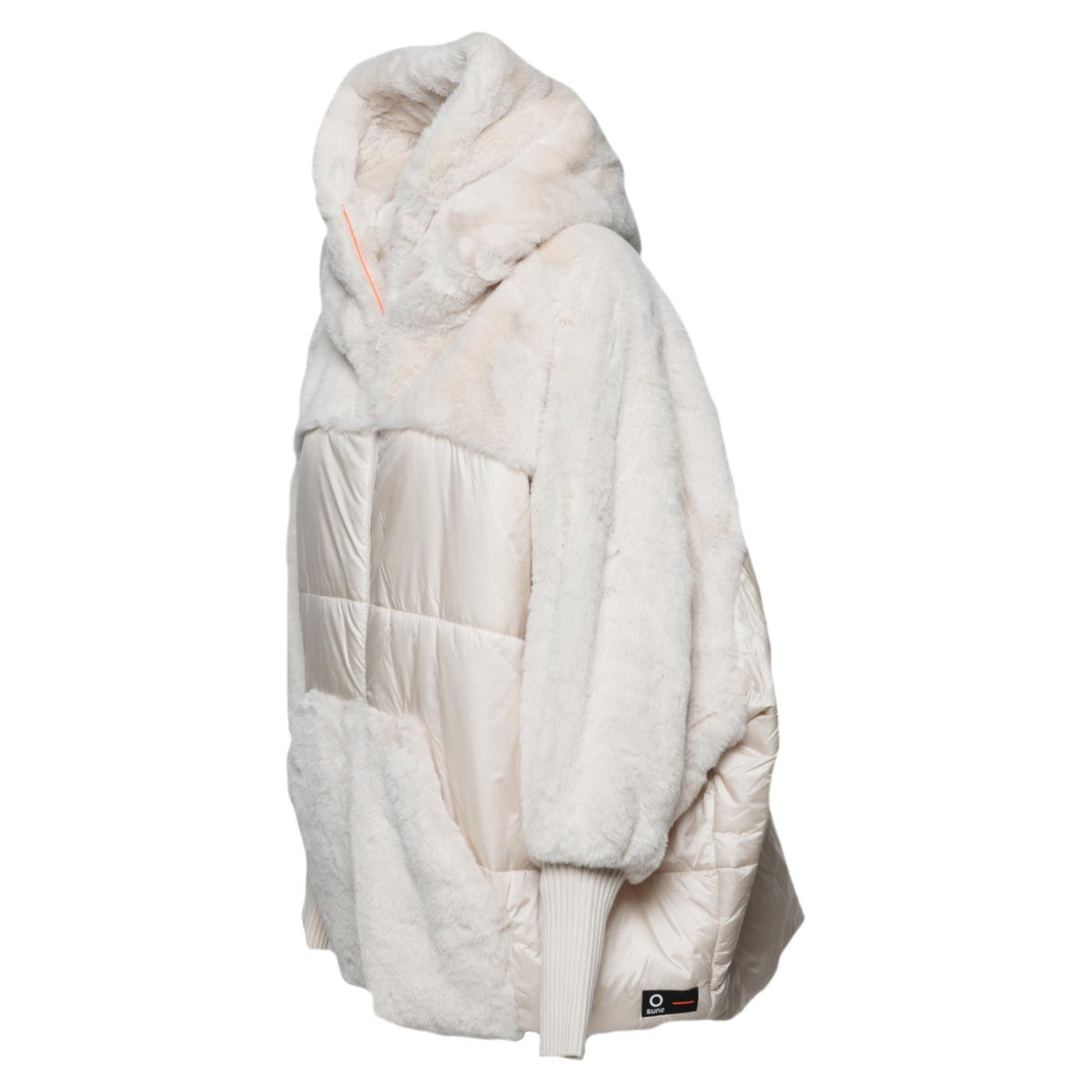 SUNS OFIUCO WOMAN JACKET - Bianco - vista 3