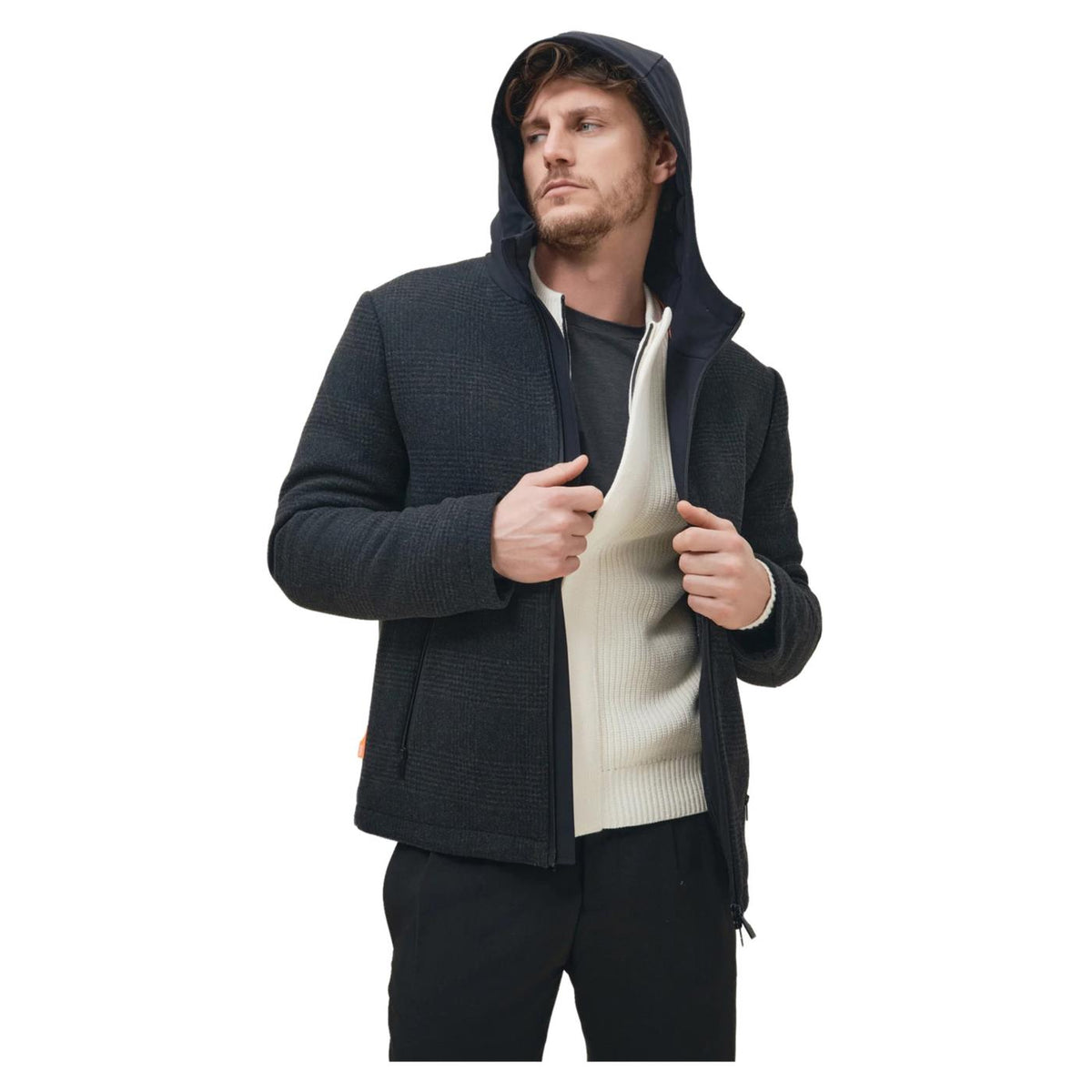 SUNS PEERTH JACKET - Nero - vista 3