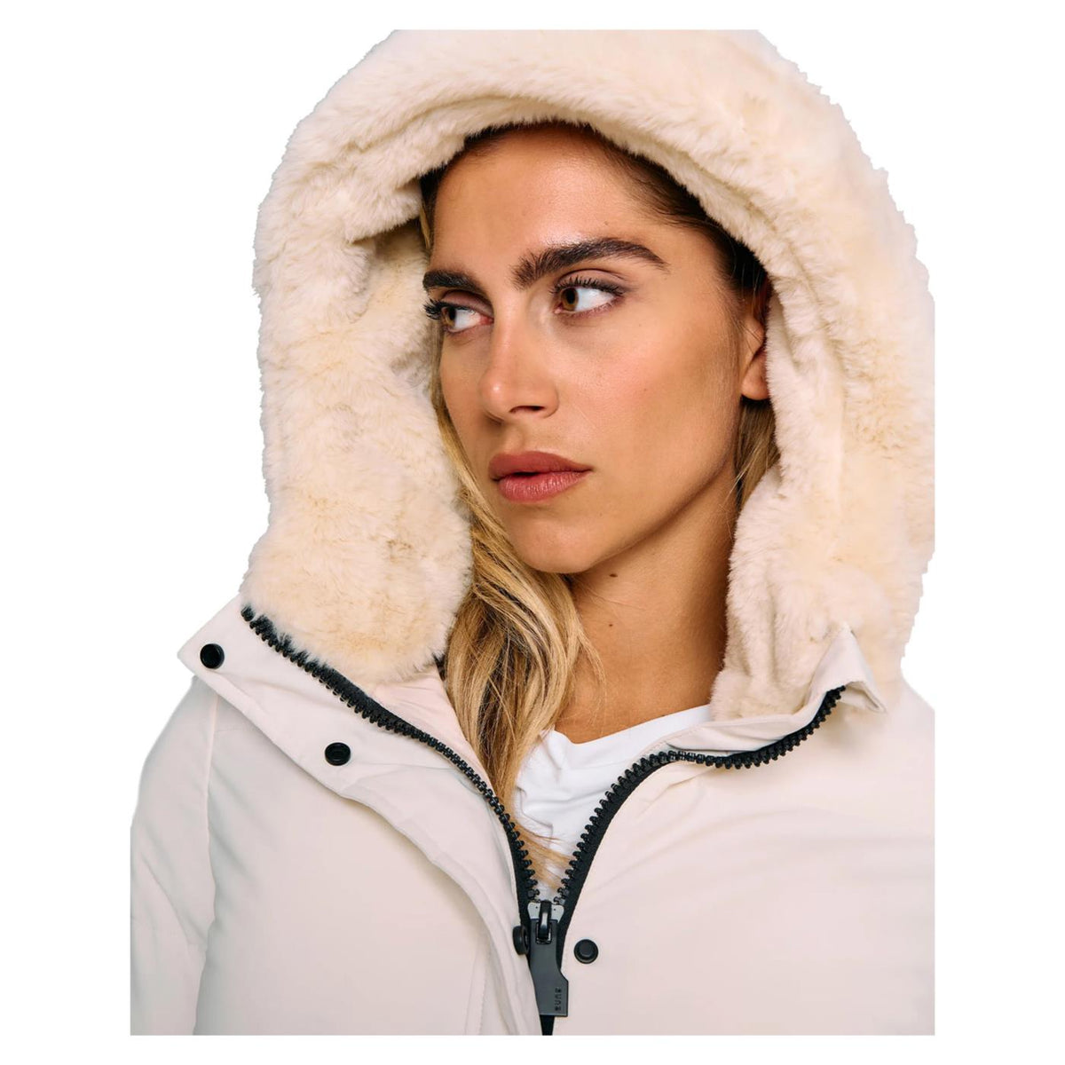 SUNS GINAN WOMAN JACKET - Bianco - vista 5