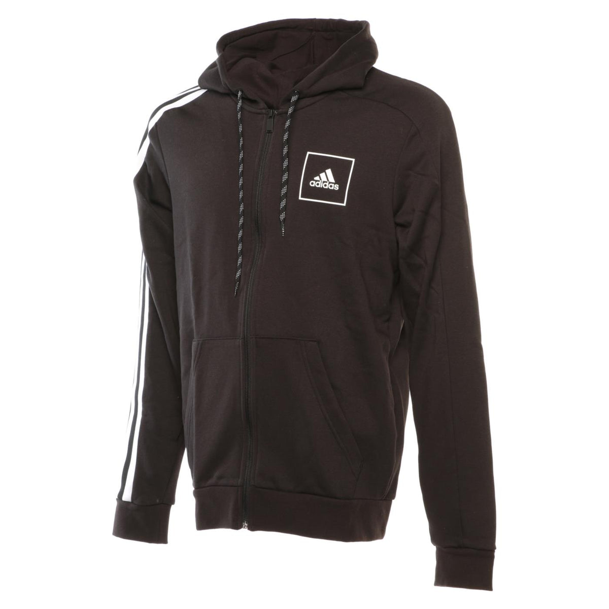 ADIDAS 3S TAPE FULL ZIP HOODIE