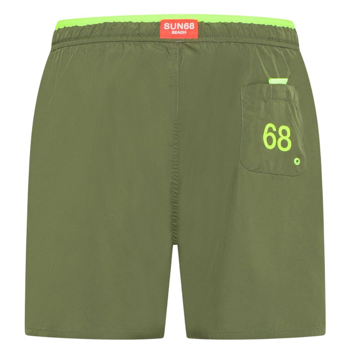 SUN68 SWIM PANT FLUO DETAIL - seconda immagine