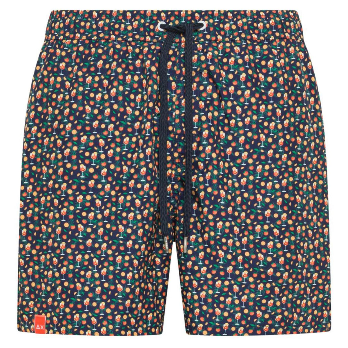 SUN68 SWIM PANT SMALL PATTERN