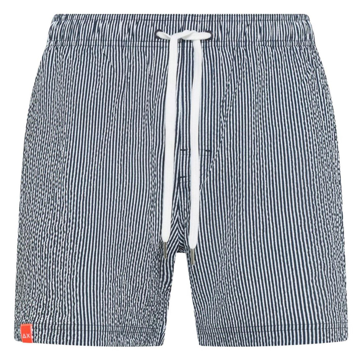 SUN68 SWIM PANT SEERSUCKER - C1-blu - immagine principale