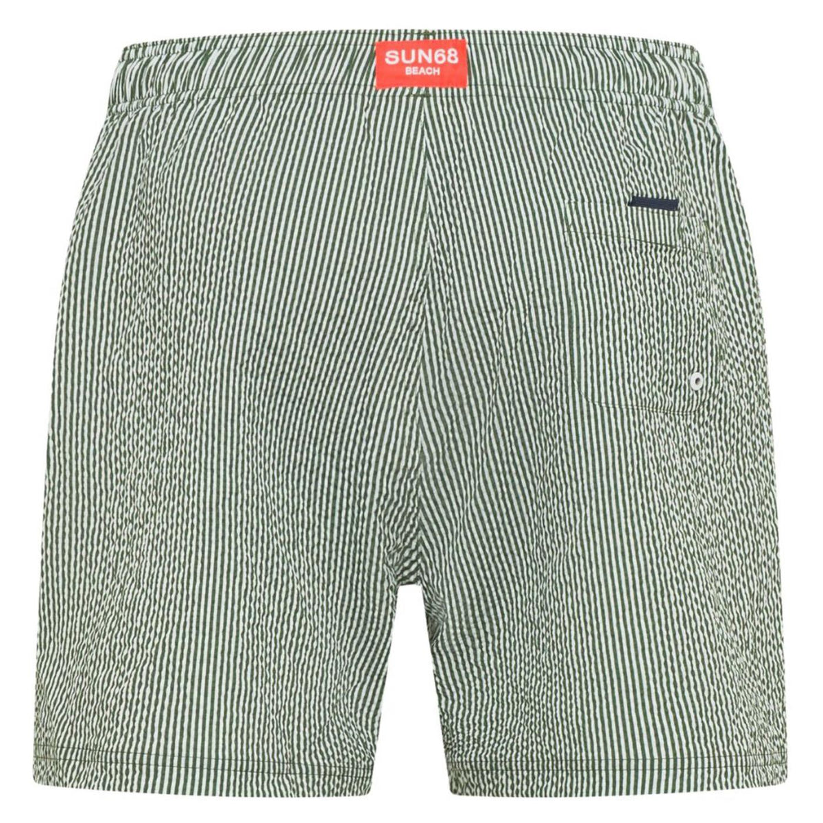SUN68 SWIM PANT SEERSUCKER - C1-verde - vista 2