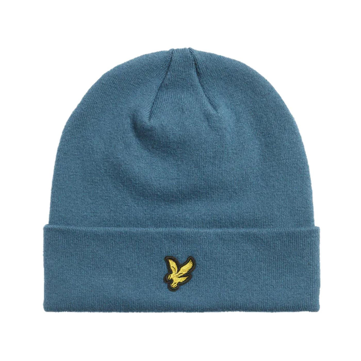 LYLE & SCOTT COTTON MERINO BEANIE - Azzurro - immagine principale