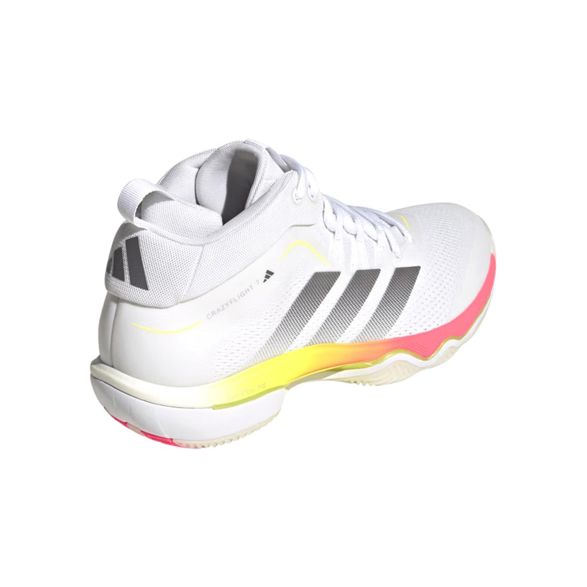 ADIDAS CRAZYFLIGHT 7 MID - Bianco - vista 4