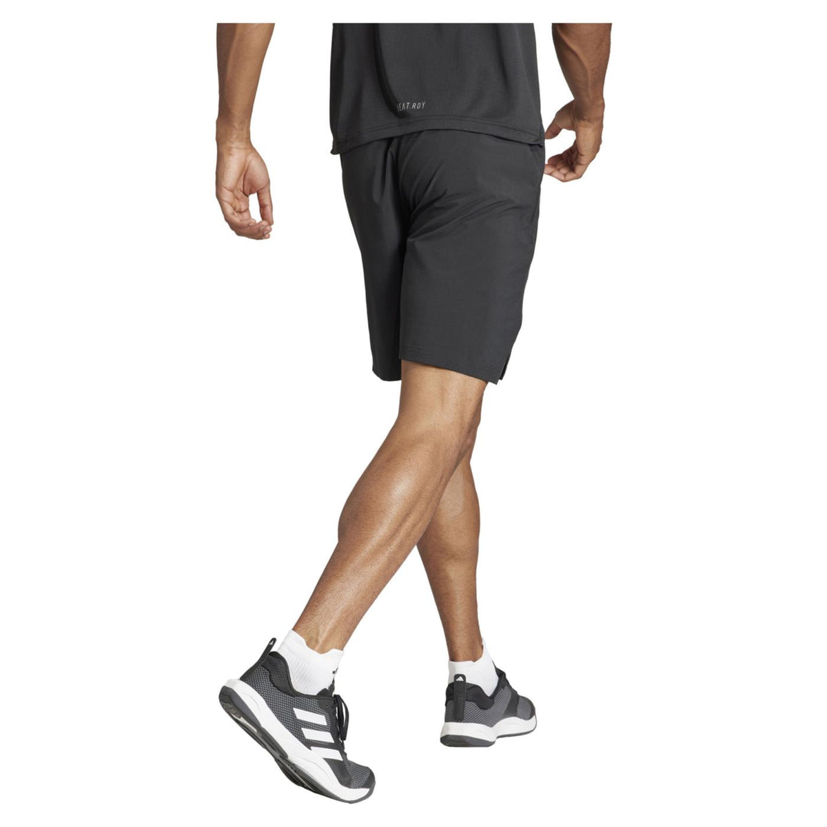 ADIDAS D4T WORKOUT SHORT - Nero - vista 3