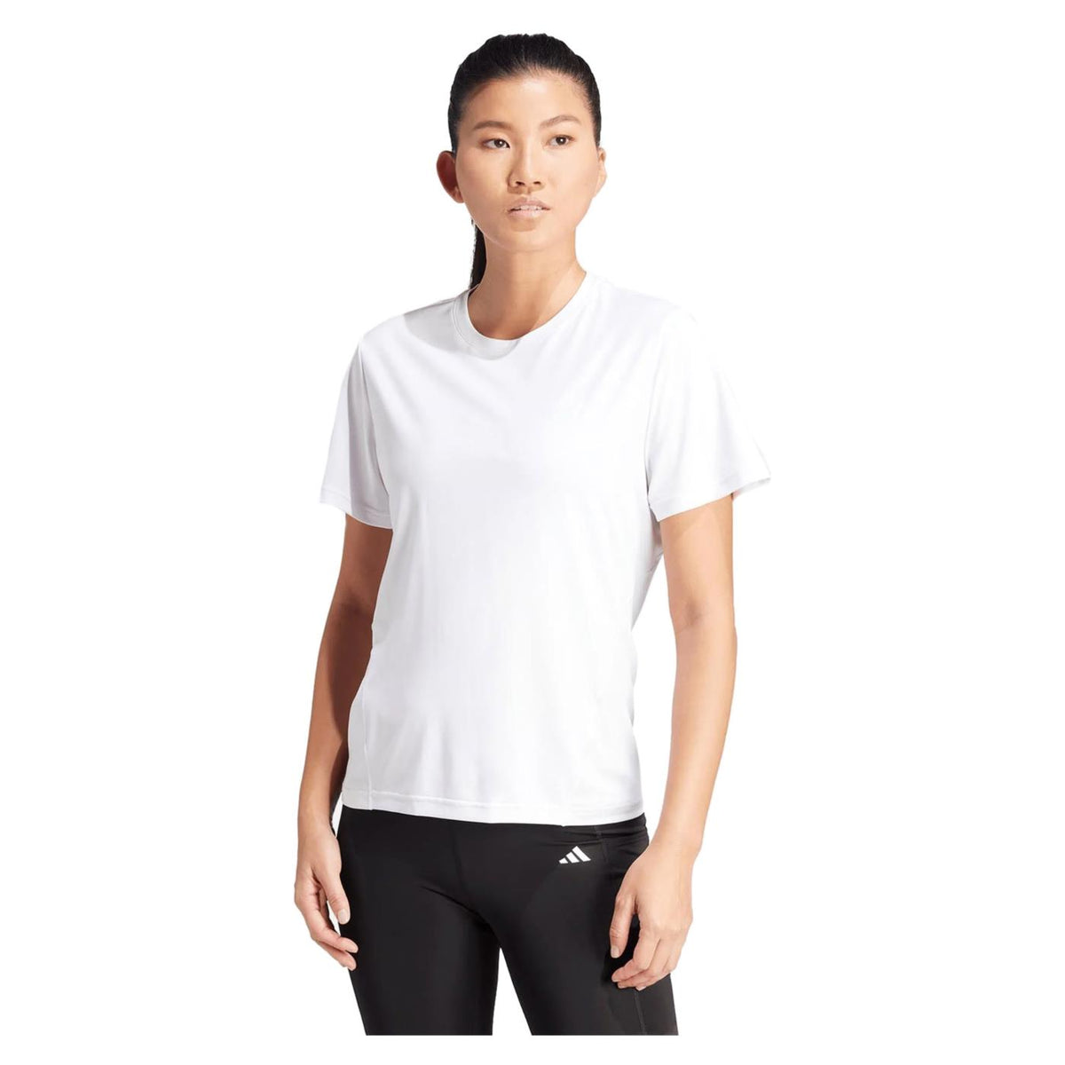 ADIDAS WTR D4T TEE WOMAN - C1-bianco - immagine principale