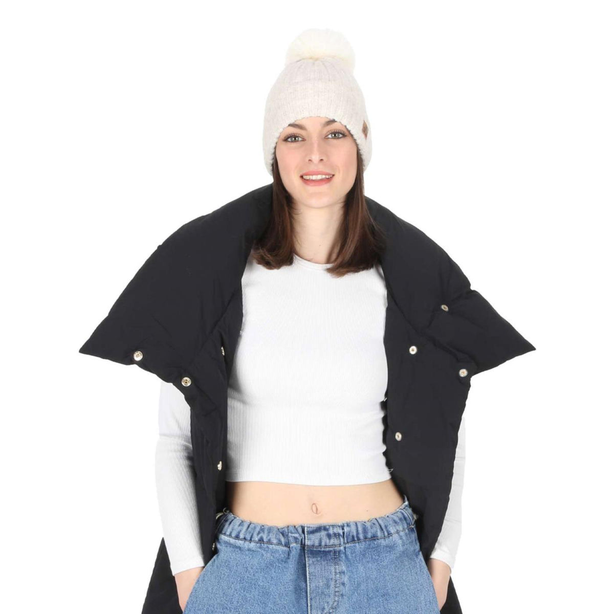 JAIL JAM GOLDENGATE POM POM BEANIE - vista 2