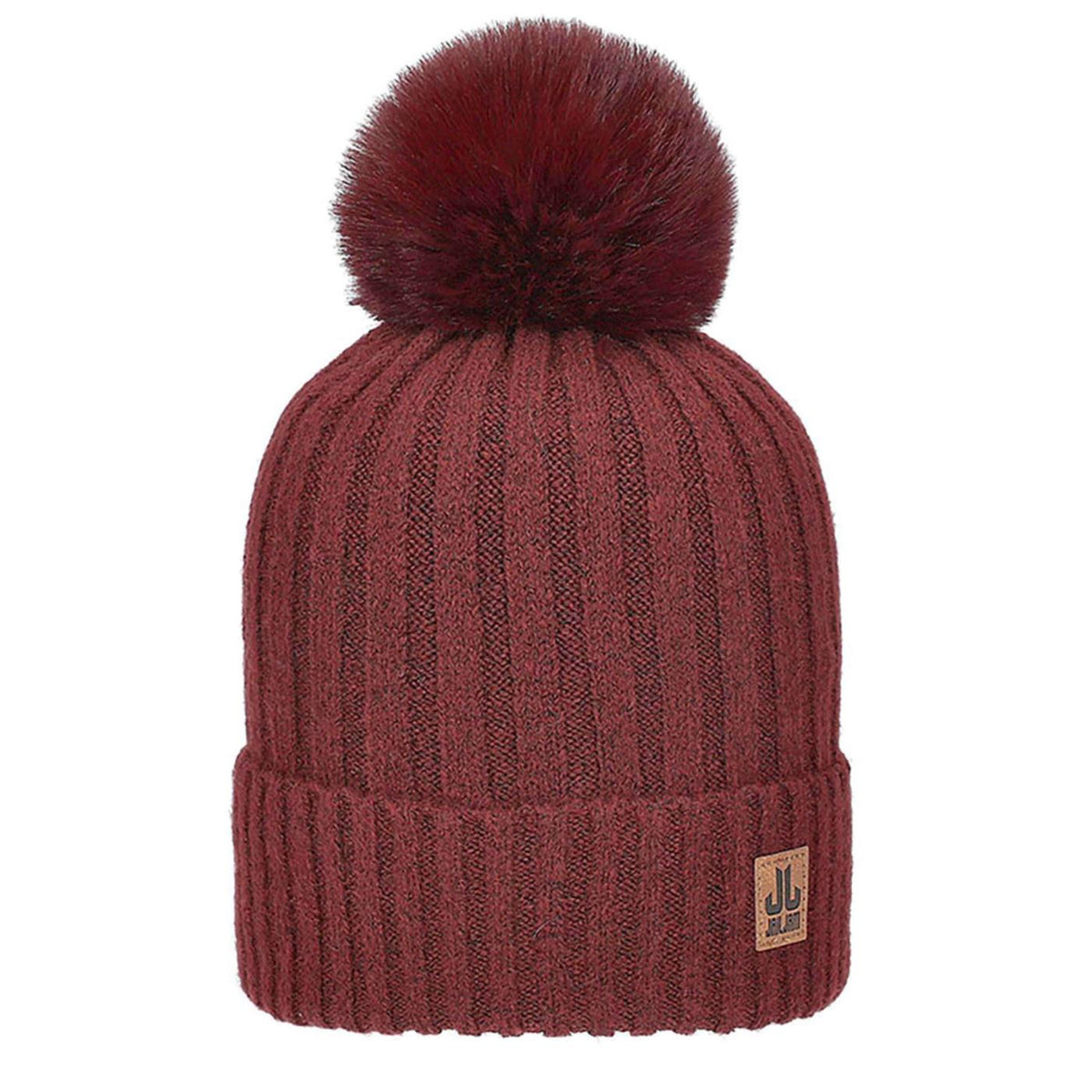 JAIL JAM GOLDENGATE POM POM BEANIE - Bordeaux - immagine principale