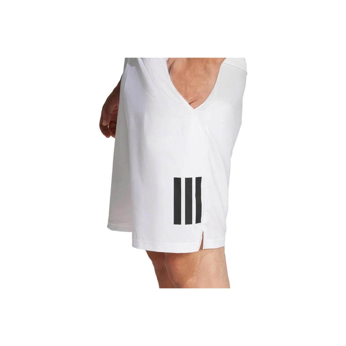 ADIDAS CLUB 3STRIPES SHORT - C1-bianco - vista 3
