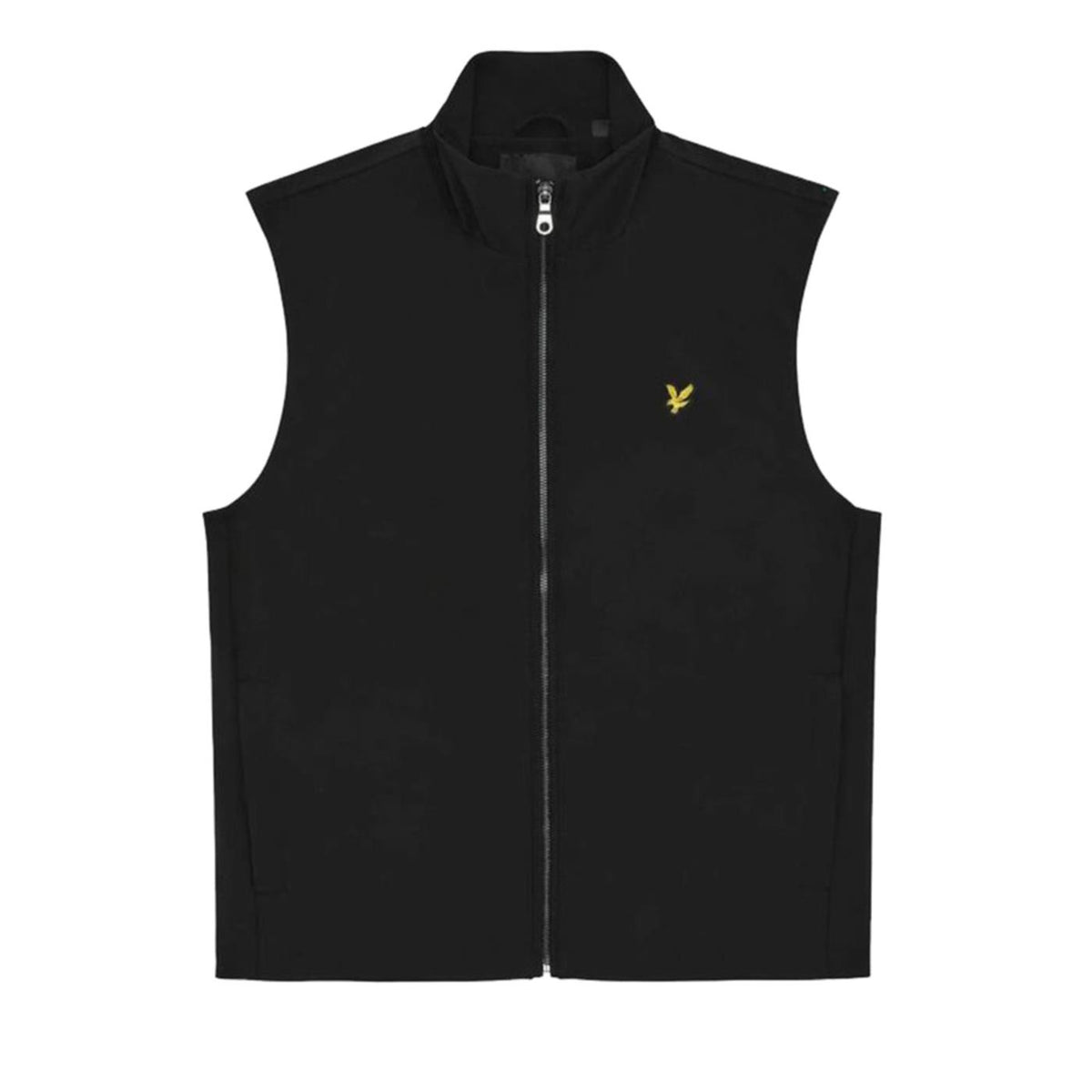 LYLE & SCOTT MESHBACK SOFTSHELL GILET - Nero - vista 4