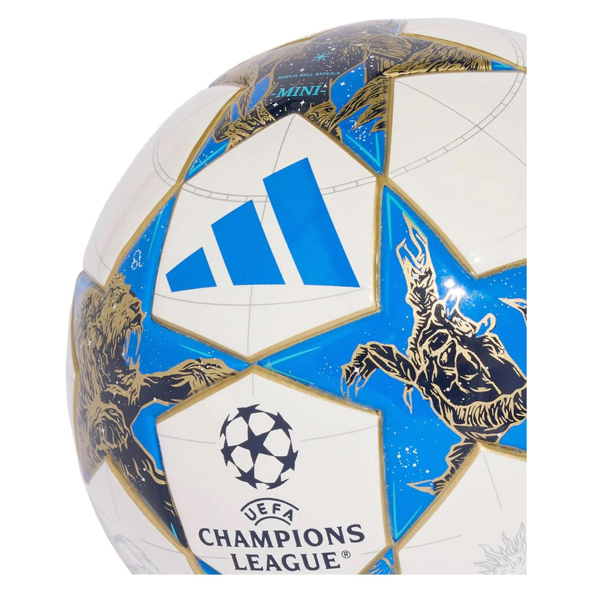 ADIDAS UCL MINIBALL - Bianco - vista 3