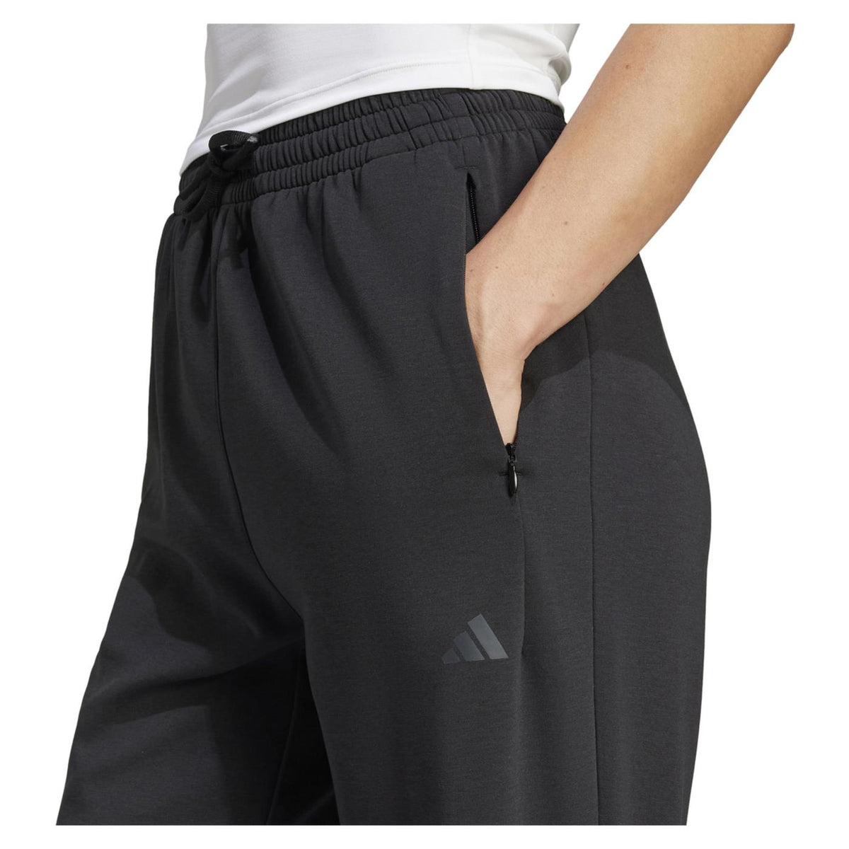 ADIDAS D4T KNIT WOMAN PANT BLACK - C1-nero - vista 3