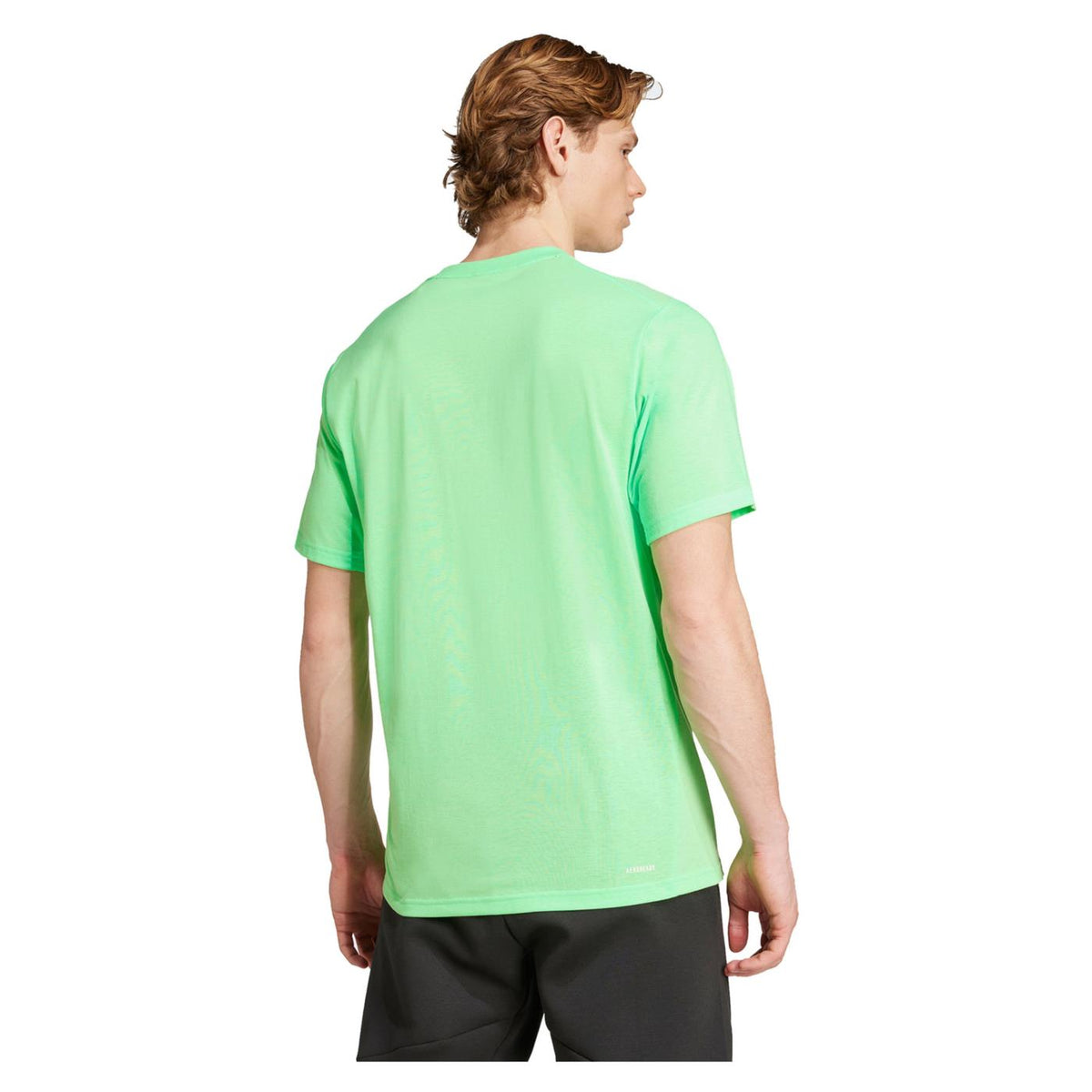 ADIDAS TRAINING TEE - Lime - vista 3