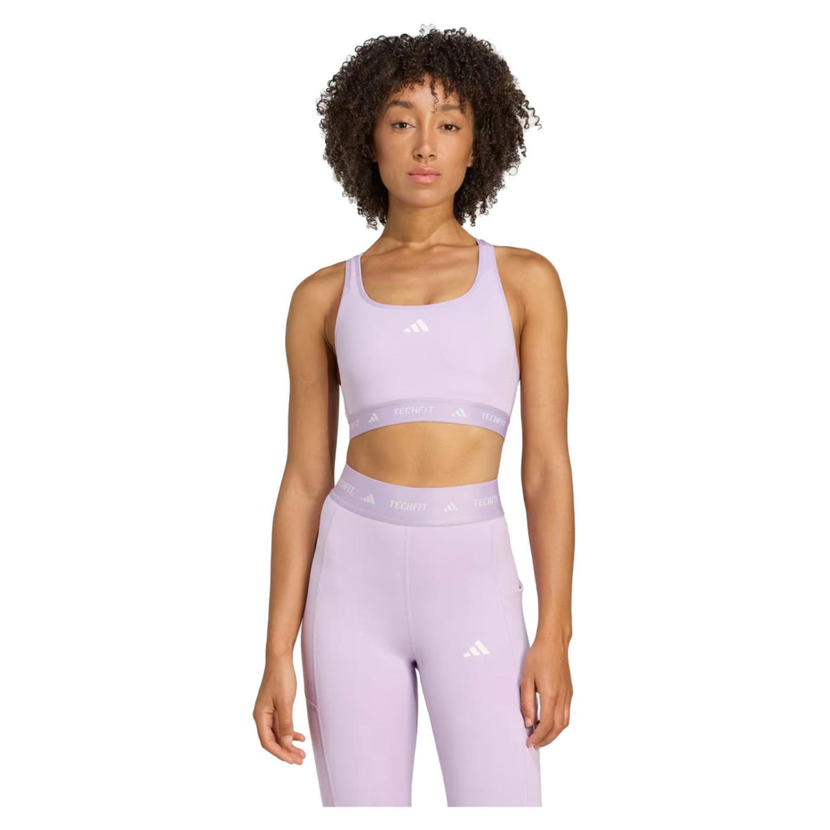 ADIDAS TECHFIT BRA - Lilla - vista 3