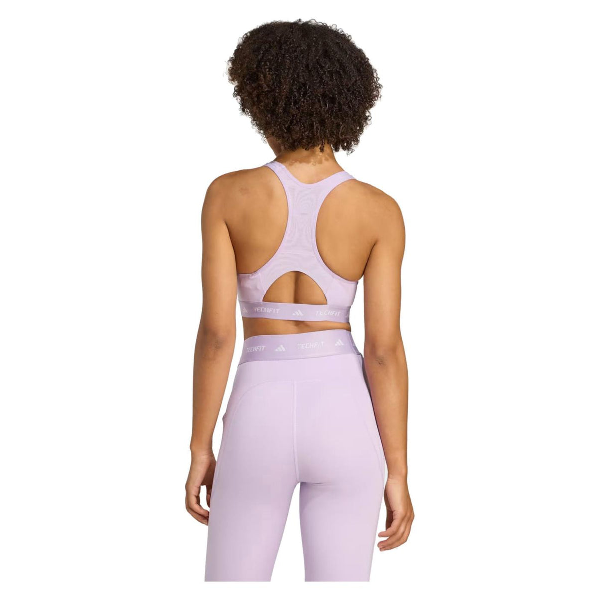 ADIDAS TECHFIT BRA - Lilla - vista 4