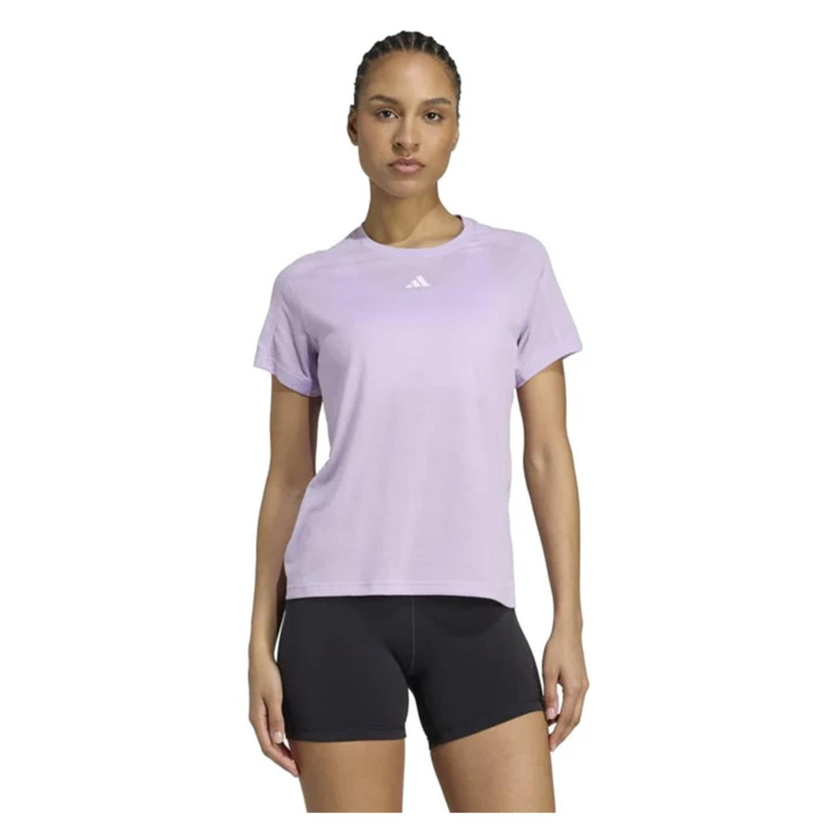 ADIDAS TR-ES CREW W TEE - Lilla - vista 2