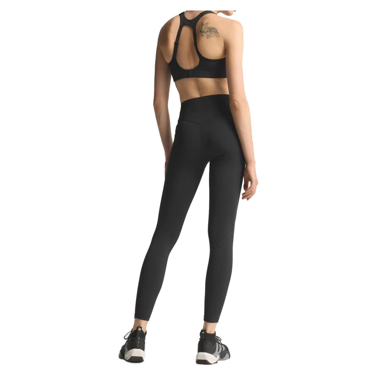 ADIDAS OPTIME POWER 7/8 LEGGINGS - Nero - vista 2