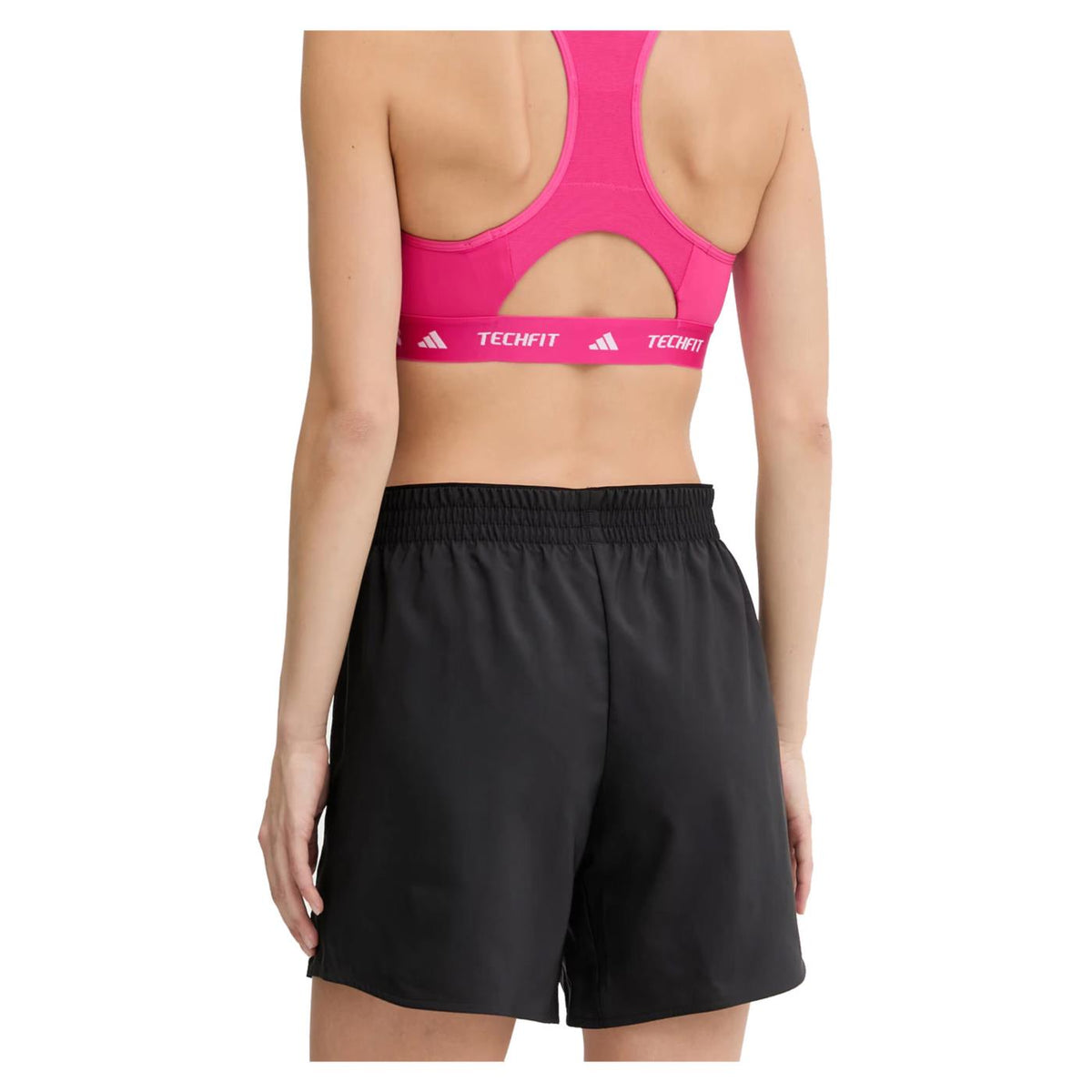 ADIDAS WORKOUT 5IN WOMAN SHORTS - Nero - vista 2