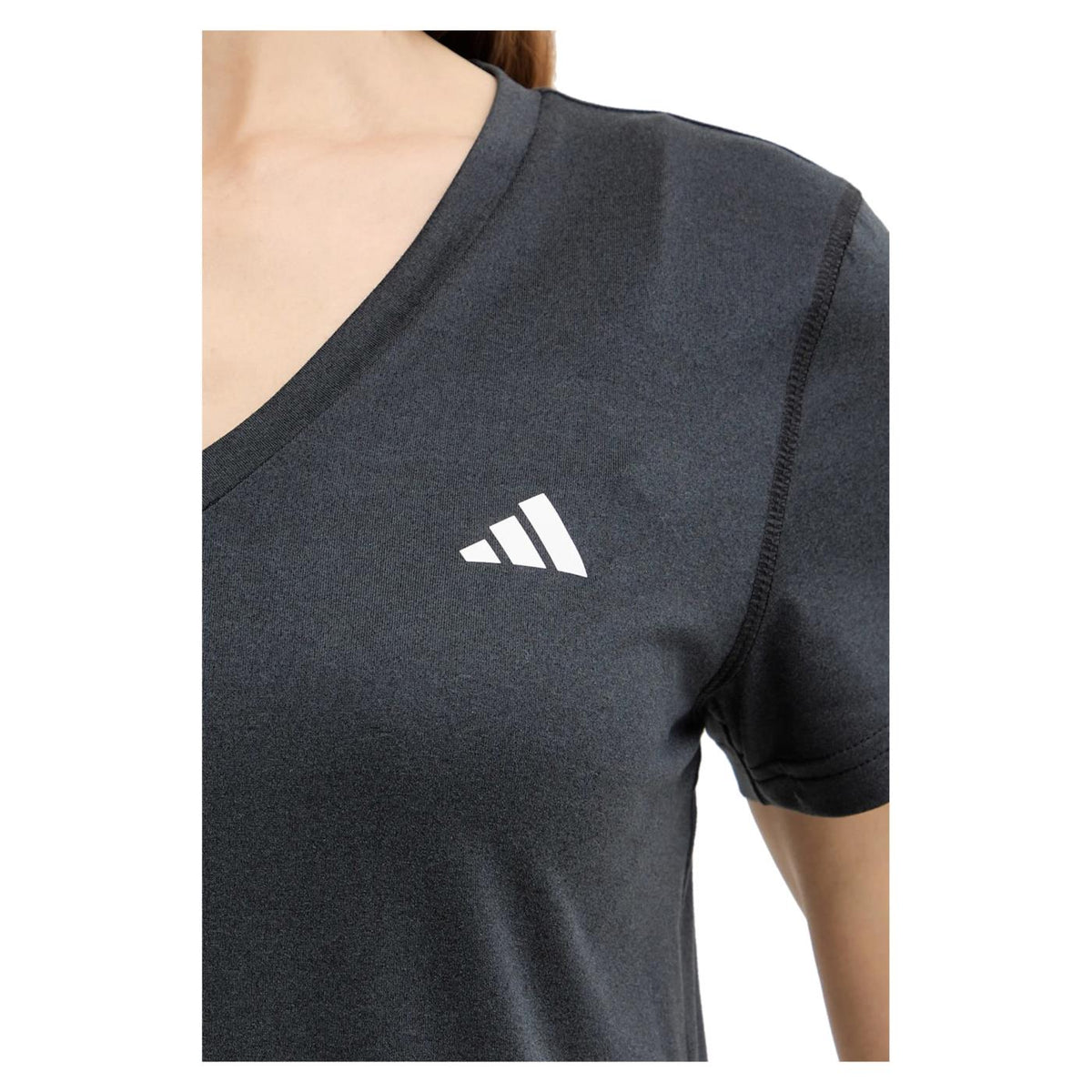 ADIDAS WORKOUT V NECK WOMAN TEE - vista 3