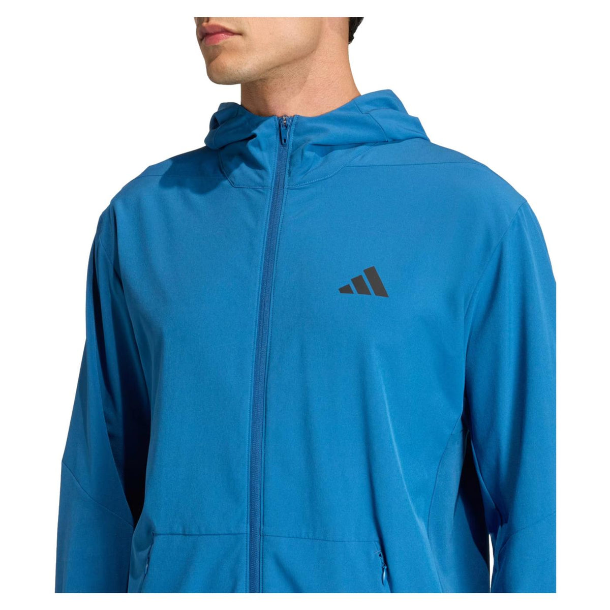 ADIDAS D4T HYBRID FZ HOOD - C1-azzurro - vista 3